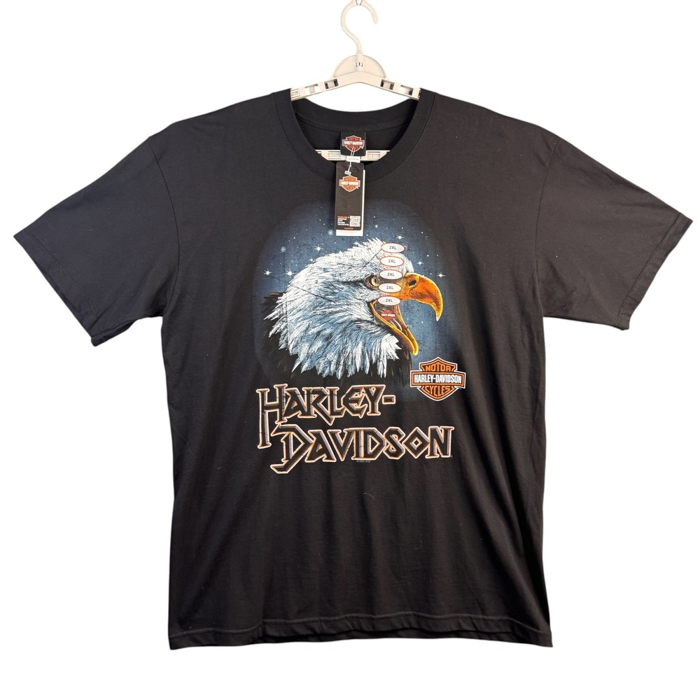 Harley-Davidson Sturgis South Dakota Eagle Graphic T-Shirt Black 2XL R0041487ST